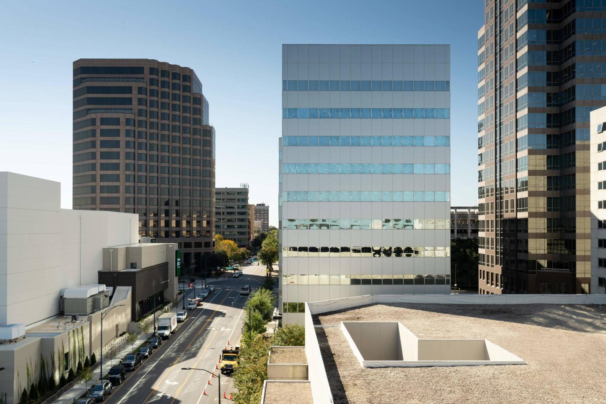 Marriott Greensboro Downtown Exterior foto