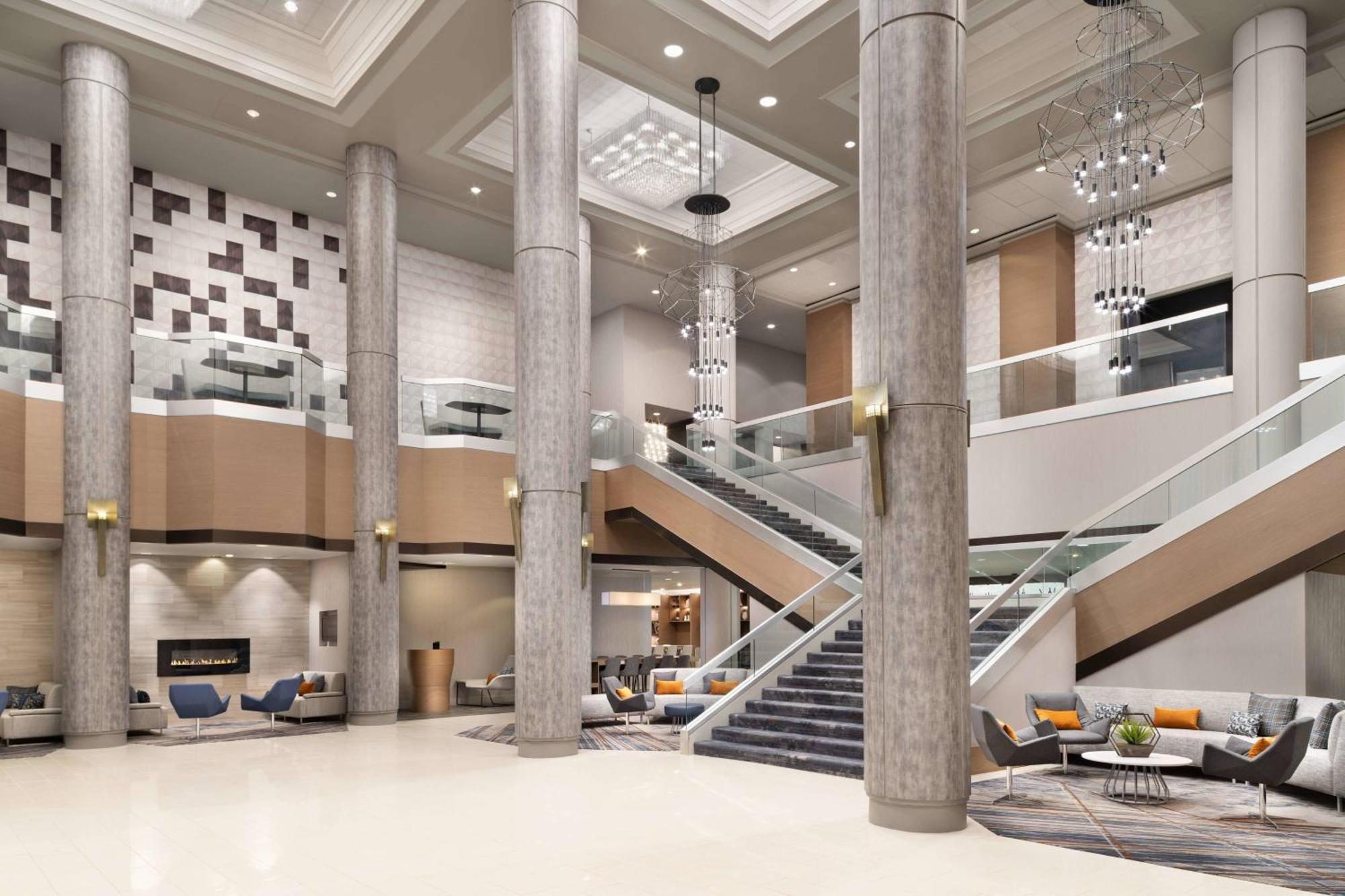 Marriott Greensboro Downtown Exterior foto